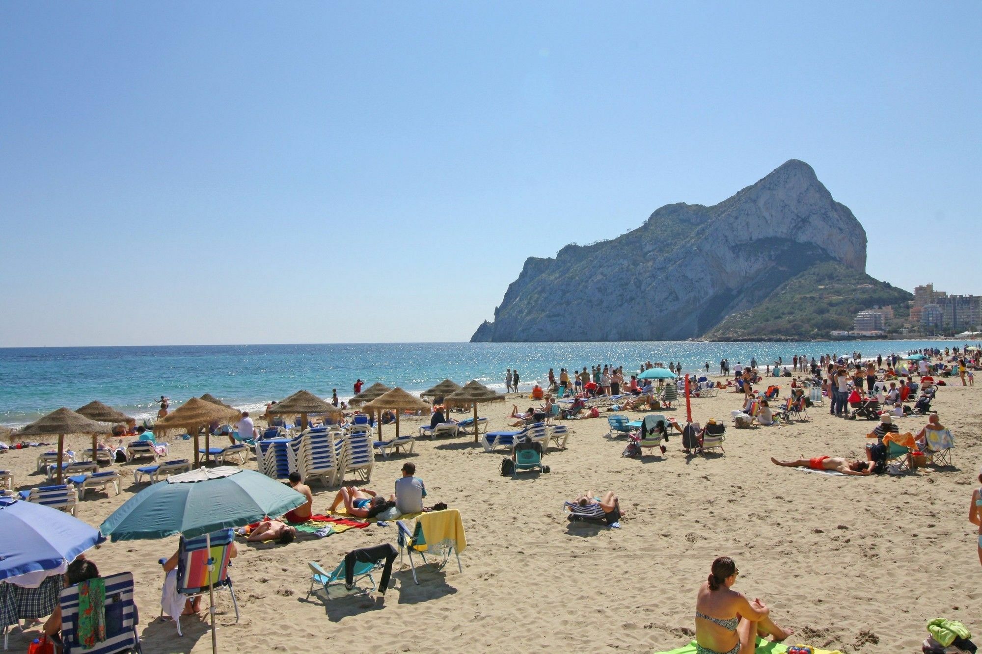 Holiday Apartment Penyasol Calpe Buitenkant foto